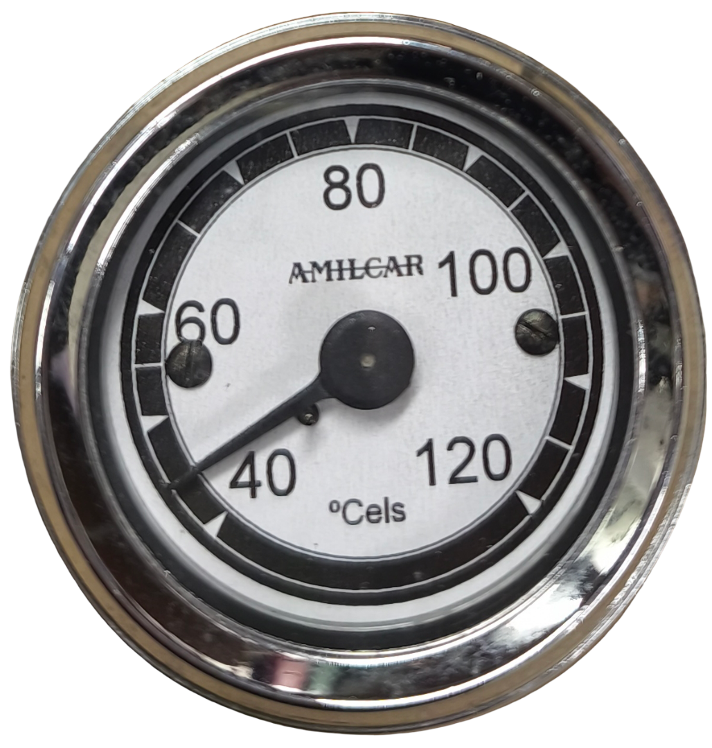 Reloj termómetro temperatura de agua mecánico para Amilcar