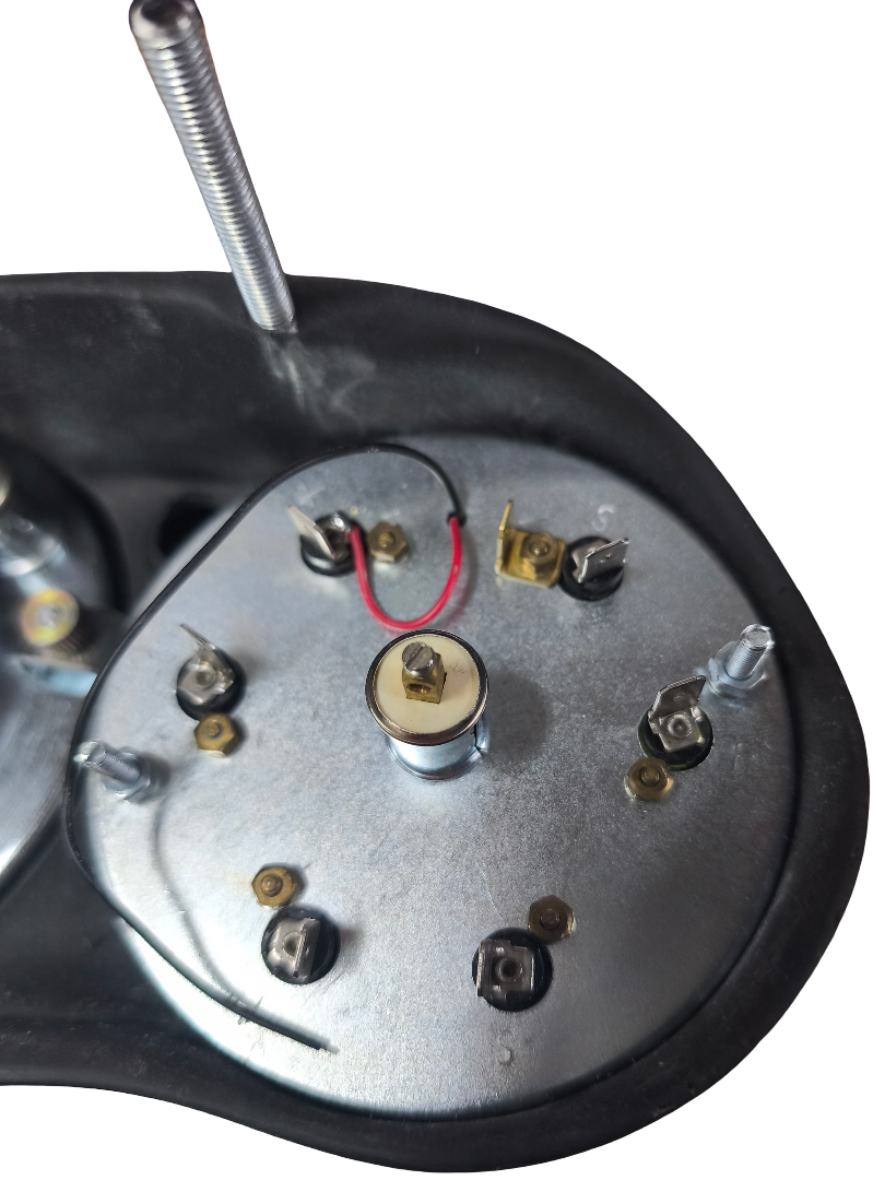 Reloj de gasolina, aceite y temperatura de agua 600 Abarth