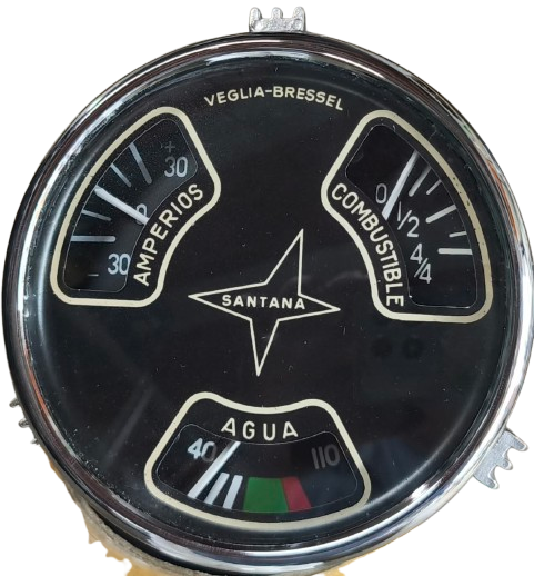 Land Rover Triple Gauge for Fuel, Temperature and Ammeter