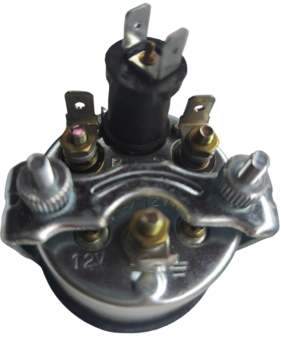 Renault 6 bar oil pressure gauge.