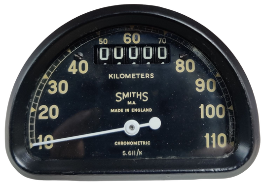 Velocímetro cuentakm. cronométrico Ariel, BSA, Norton, Triumph, Smiths S.611/K