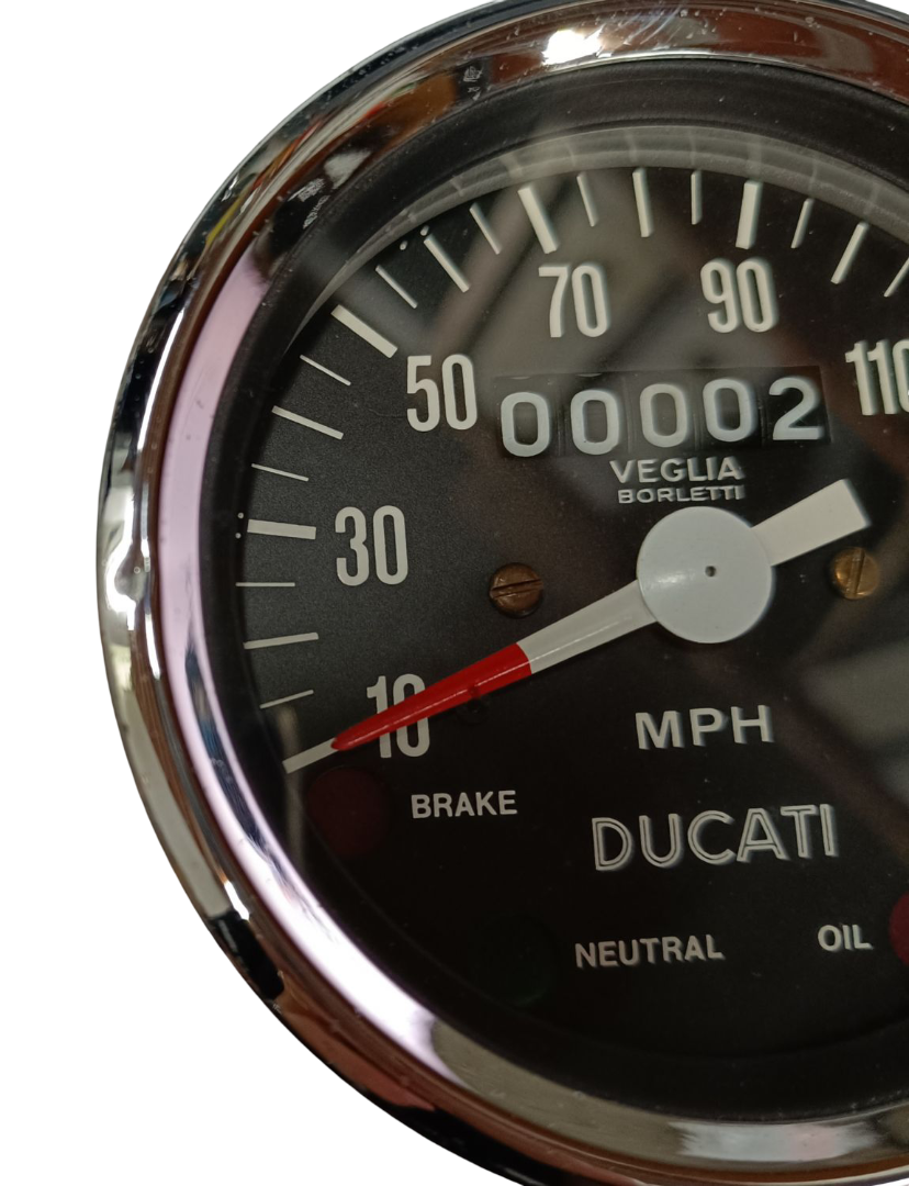 Velocímetro cuentakm. Ducati 350 - 500 SPORT DESMO (Millas)