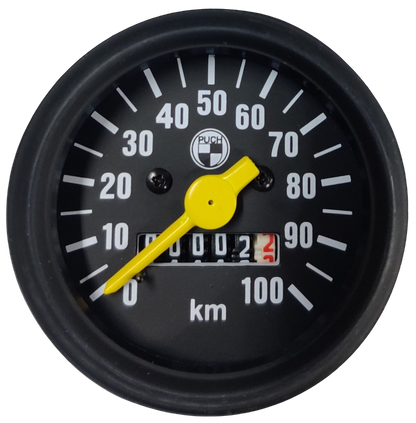 Geschwindigkeitsmesser/Kilometerzähler. Puch Cobra MC75, TT/M82 und X30